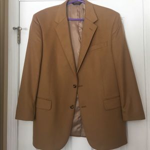 Joseph A Bank Cashmere Sport Jacket in Camel